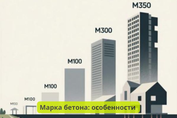 Марка бетона для разных построек фото